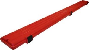 MTM GUN CLEANING ROD CASE RED - HOLDS 4 RODS UP TO 47.5" LONG