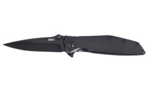 CRKT SLAG 2.95" PLAIN EDGE BLACK
