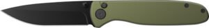 OUTDOOR EDGE DIRK NON RAZOR - FOLDER 3" GREEN/BLACK