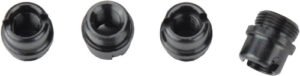 ED BROWN GRIP SCREW BUSHINGS - BLUED 4-PACK FOR 1911