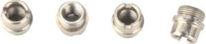 ED BROWN GRIP SCREW BUSHINGS - S/S 4-PACK FOR 1911