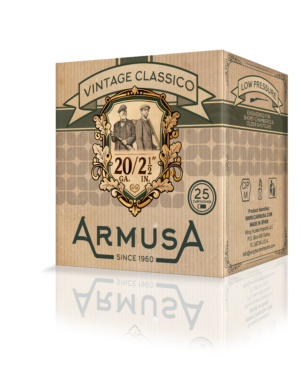 ARMUSA 20 GA. 2 1/2" VINTAGE CLASSICO (11/12 OZ.) 1150 FPS (1 CASE OF 250 SHELLS) FROM $150 + FREE SHIPPING (AVAILABLE ON BACKORDER / ETA MAY 2026)