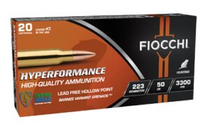 FIOCCHI HYPR 223REM 50GR HP 20/200