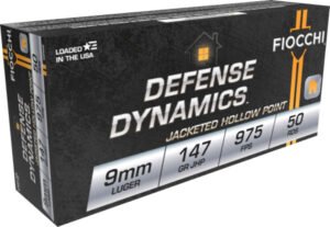 FIO DEFENSE 9MM 147GR HP 50/20