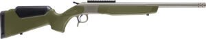 CVA SCOUT TD V3 360 BH 20" - STAINLESS/OD GREEN SYNTHETIC<