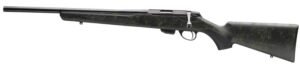 TIKKA T1X 22LR 16" THREADED - BLUED/ROUGHTECH EMERALD LEFT H