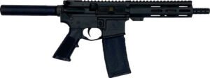 GLFA AR15 PISTOL 223 WYLDE - 7.5" NITRIDE BARREL BLACK