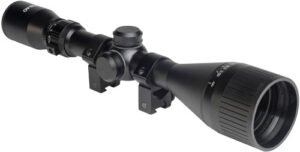 HATSAN OPTIMA 3-12X50 AO - AIRGUN SCOPE W/RINGS & CAPS *