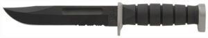 KA-BAR D2 EXTREME KNIFE - 7" SERR W/PLASTIC SHEATH