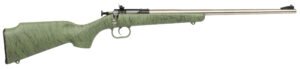 KSA CRICKETT GREEN SYN 22LR BLK WEBBED SS
