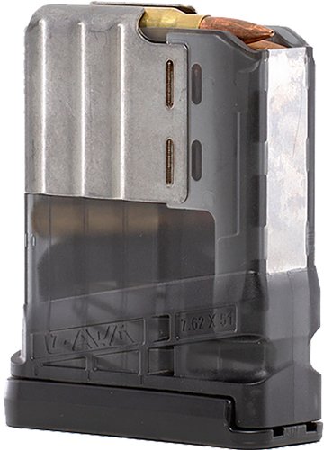 LANCER MAGAZINE L7AWM SR-25 - 7.62X51 10RD TRANS SMOKE GEN2