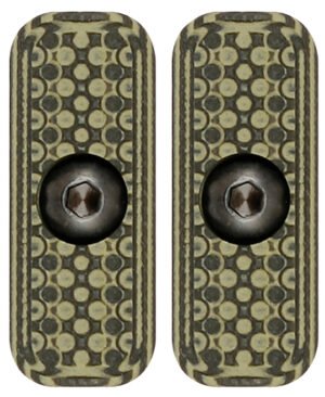 MI LEVER STOCK G10 M-LOK PANEL - OD GREEN/BLACK 2-PACK