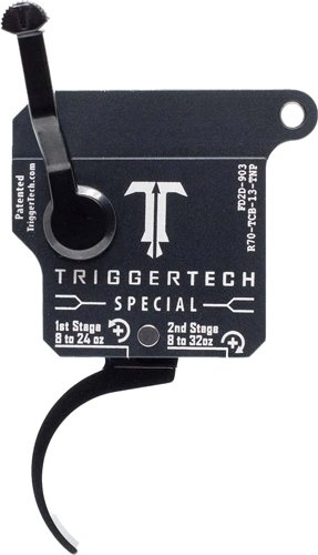 TRIGGERTECH REM 700 TWO STAGE - BLACK SPECIAL PRO CURVED CLEAN