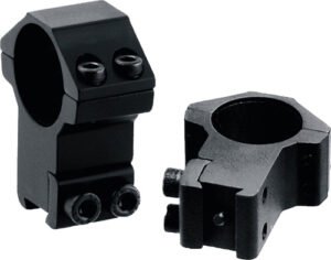 UTG AIRGUN/RIMFIRE RINGS 1" - HIGH PROFILE 2 PIECE 3/8 DVTL