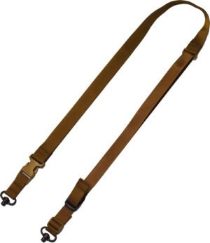 TAC SHIELD SLING TACTICAL - 2-POINT QD W/FAST ADJ COYOTE