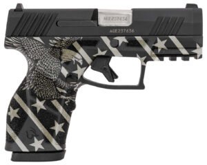 TAU GX2 9MM 3.38 BLK EAGLE ENGRAVE 13RD
