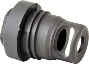 YHM MINI QD MUZZLE BRAKE - 5.56MM FOR 1/2X28 THREADS