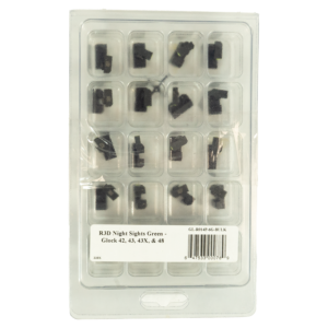 XS Sights R3D Night Sights Set for Glock 42/43/43x/48 Green Bulk 20/ct