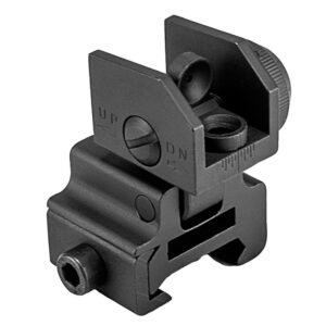 AR15 FLIP UP REAR SIGHT