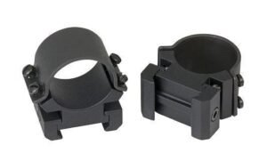Weaver Sure Grip Windage Adjustable Aluminum Scope Rings (4-Screws) - 1" Medium Matte
