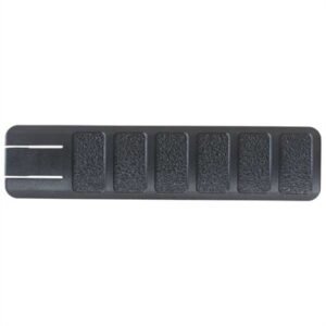BATTLE GRIP RAIL COVER PICATINNY POLYMER BLACK 6''