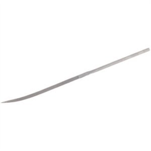THREE SQUARE 60 DEGREE BENT NEEDLE FILE MEDIUM CUT STEEL