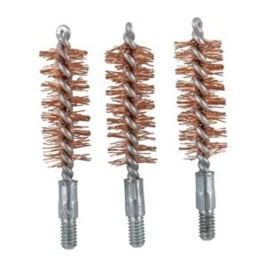 DOUBLE-TUFF BRONZE PISTOL BRUSH 44-45 CALIBER 3 PACK