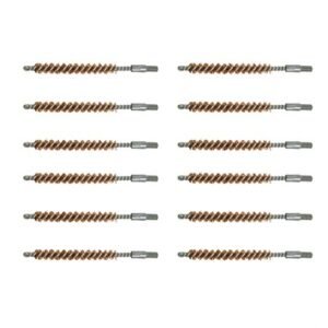 DOUBLE-TUFF BRONZE RIFLE BRUSH 6MM 12 PACK
