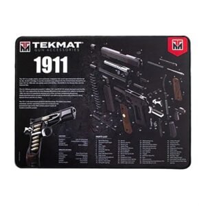 TEKMAT ULTRA 20 1911 3D GUN CLEANING MAT BLACK