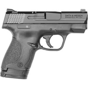 M&P9 SHIELD 9MM LUGER 3.1â BBL WHITE DOT (1)7RD & (1)8RD BLK