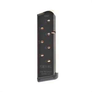 POWER MAGAZINE, 8-ROUND, BLACK