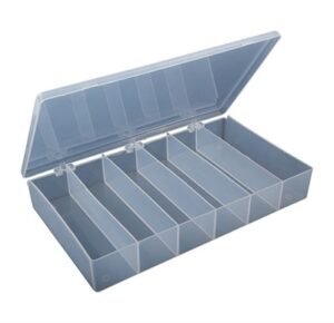 STORAGE BIN, 6 COMPARTMENT, 11'' X 6-1/2'', 1 PACK
