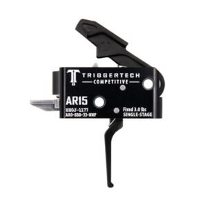 AR15 SINGLE-STAGE COMPETITIVE FLAT TRIGGER PVD BLACK