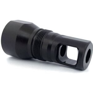 BLYAT MUZZLE BRAKE 26X1.5LH THREADS FACEMOUNT SHOULDER BLACK