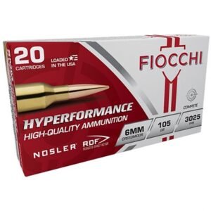 HYPERFORMANCE 6MM CREEDMOOR 105GR RDF HOLLOW POINT BT 20/BOX