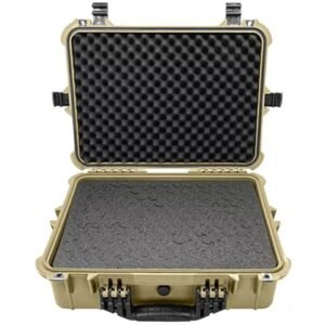20'' LARGE HARD GEAR CASE W/RAGAR FOAM INSERTS TAN