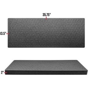 RAGAR CROSSLINK FOAM INSERT 35.75''X13.5'' FOR HARD RIFLE CASE