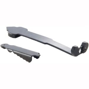 RIFLE DOVETAIL #67 SEMIBUCKHORN LONGSHANK REAR SIGHT BLK