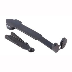 RIFLE DOVETAIL #67H SEMIBUCKHORN LONGSHANK REARSIGHT BLK