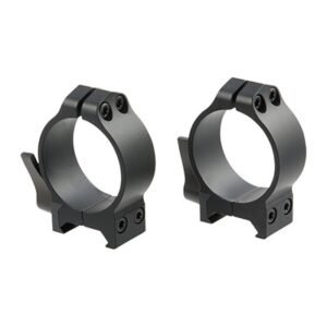 34MM LOW (0.25'') QD RINGS BLACK