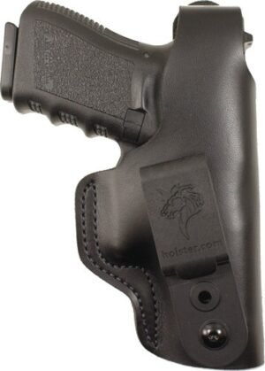 DESANTIS DUAL CARRY II HOLSTER - IWB/OWB RH LTHR SHIELD 9/40 BL