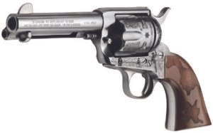 PIETTA COWPOKE 357MAG 4.75 OLD SILVER ENGRAVE
