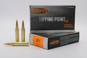 HSM AMMUNITION 7MM MAG 162GR TIPPING PT 20RD BOX 20 BOXES PER CASE
