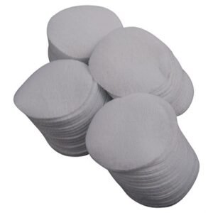 ROUND COTTON FLANNEL PATCHES, 1.75'', 7MM/9MM, 100 PACK