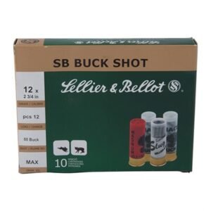 12 GAUGE 2-3/4'' 1-1/4 OZ #00 BUCKSHOT 10/BOX