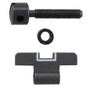 SIGHT BLADE KIT, REAR, .126'', FOR S&W K,L,N WHITE OUTLINE